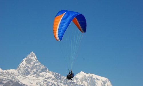 Paragliding in Nepal